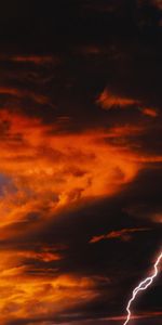 Landscape,Clouds,Lightning