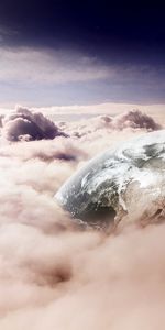 Landscape,Clouds,Sky,Planets