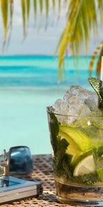 Landscape,Food,Sea,Lemons,Drinks,Beach