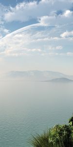 Paisaje,Hierba,Montañas,Nubes,Lagos