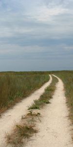 Routes,Herbe,Sky,Paysage