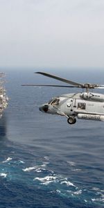 Landscape,Helicopters,Ships