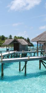 Landscape,Houses,Beach