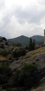 Landscape,Mountains,Castles