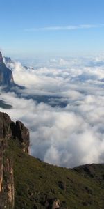 Paisaje,Montañas,Nubes