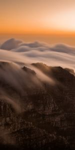 Nuages,Montagnes,Paysage