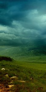 Nuages,Montagnes,Paysage