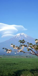 Paisaje,Montañas,Nubes,Asia