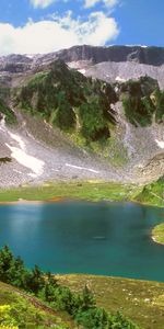 Landscape,Mountains,Fir Trees,Lakes