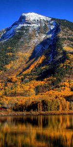 Lacs,Montagnes,Paysage,Automne