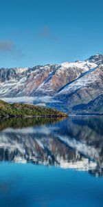 Landscape,Mountains,Sky,Rivers,New Zealand,Sea,Nature