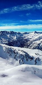 Montañas,Nieve,Paisaje