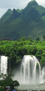 Montañas,Cascadas,Paisaje