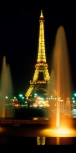 Nuit,Paysage,Tour Eiffel