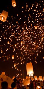 Landscape,People,Sky,Candles