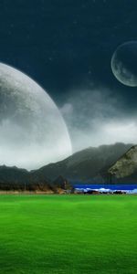 Landscape,Planets,Fantasy