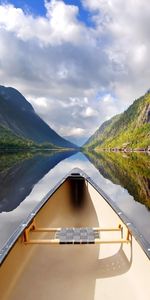 Landscape,Rivers,Boats