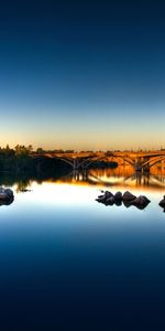 Landscape,Rivers,Bridges