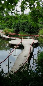 Landscape,Rivers,Bridges,Trees