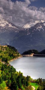 Montagnes,Rivières,Paysage