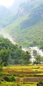 Cascadas,Ríos,Montañas,Paisaje