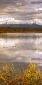 Sky,Montagnes,Nuages,Rivières,Paysage