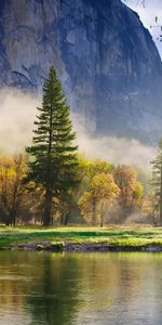 Rivières,Montagnes,Arbres,Paysage