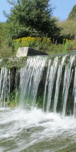 Landscape,Rivers,Trees,Waterfalls