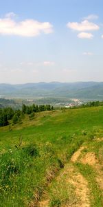 Landscape,Roads,Fields