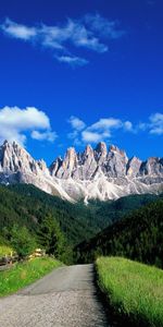 Landscape,Roads,Mountains