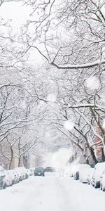 Landscape,Roads,Snow,Winter