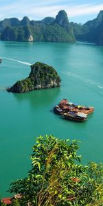 Paysage,Mer,Bateaux