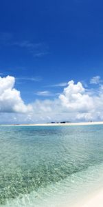 Landscape,Sea,Clouds,Beach