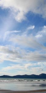 Landscape,Sea,Clouds,Beach