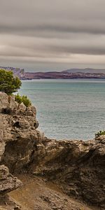 Paisaje,Montañas,Mar