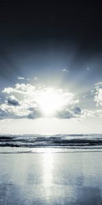 Landscape,Sea,Sun,Clouds