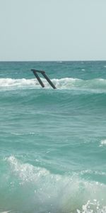 Landscape,Sea,Waves