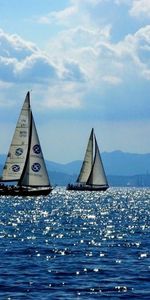 Landscape,Sea,Yachts