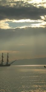 Landscape,Ships