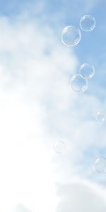 Paisaje,Cielo,Nubes,Bubbles