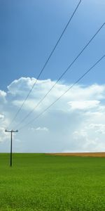 Les Champs,Sky,Nuages,Paysage