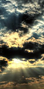 Nuages,Sky,Sun,Paysage