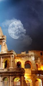 Landscape,Sky,Colosseum