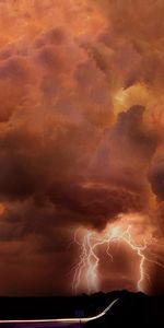 Landscape,Sky,Lightning