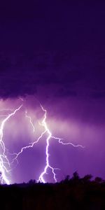 Landscape,Sky,Night,Violet,Lightning