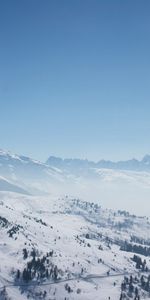 Landscape,Snow,Mountains