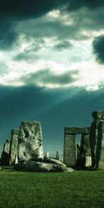 Stonehenge,Paisaje