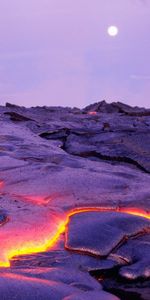 Landscape,Stones,Fire