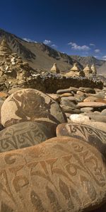 Landscape,Stones,Mountains