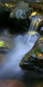 Камни,Пейзаж,Водопады